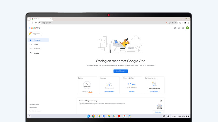 Google One storage