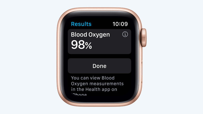 Apple Watch Series 7 Pulsoximeter