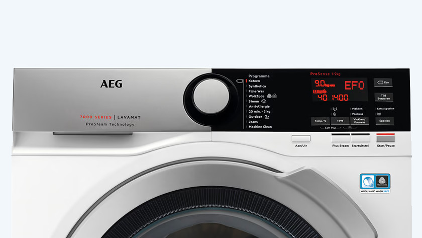 AEG washing machine error code