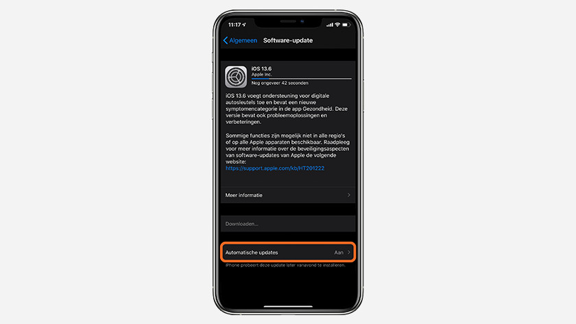 Go to 'Software Update'