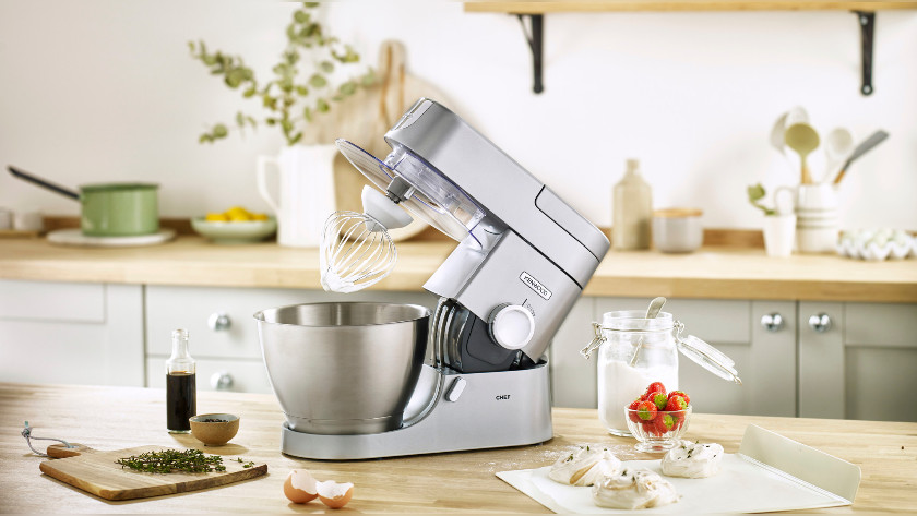 Kenwood stand mixer with whisk