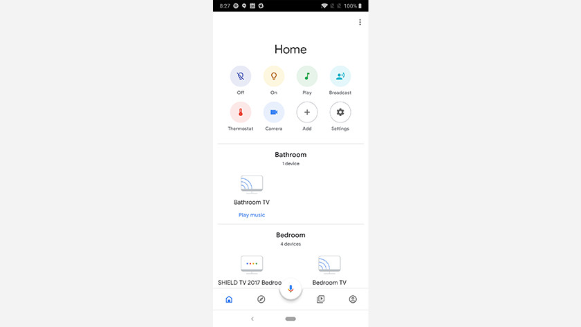 Android Chromecast and Google Home