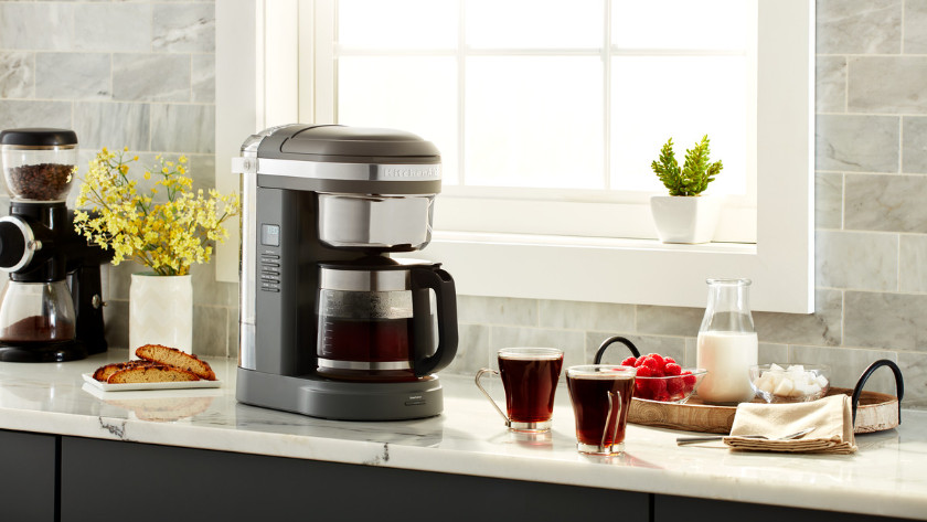 KitchenAid filter machine black