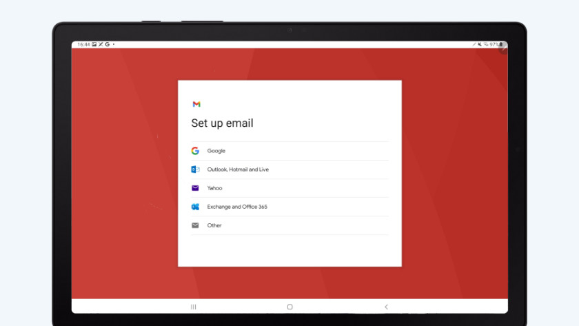 Set up email in Gmail app