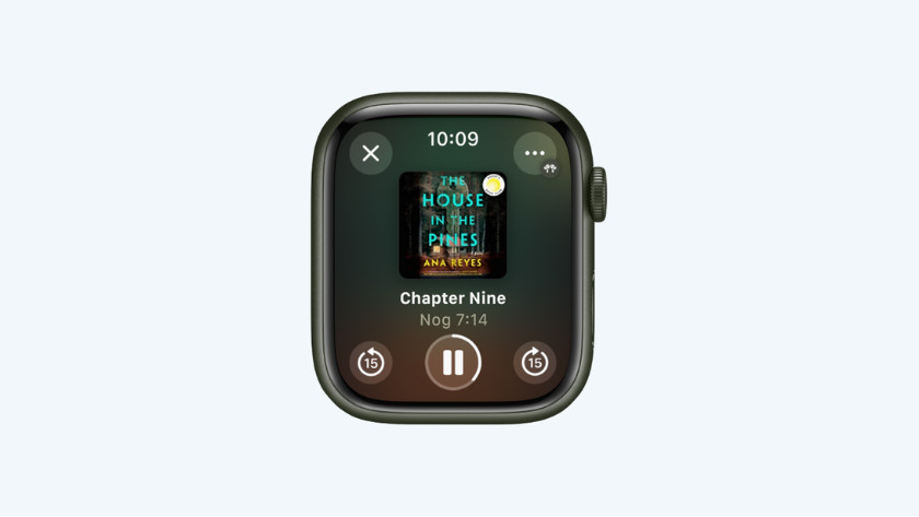 Audio book on Apple Watch