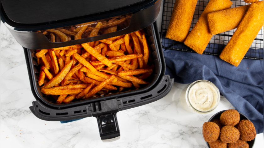 Snacks in airfryer