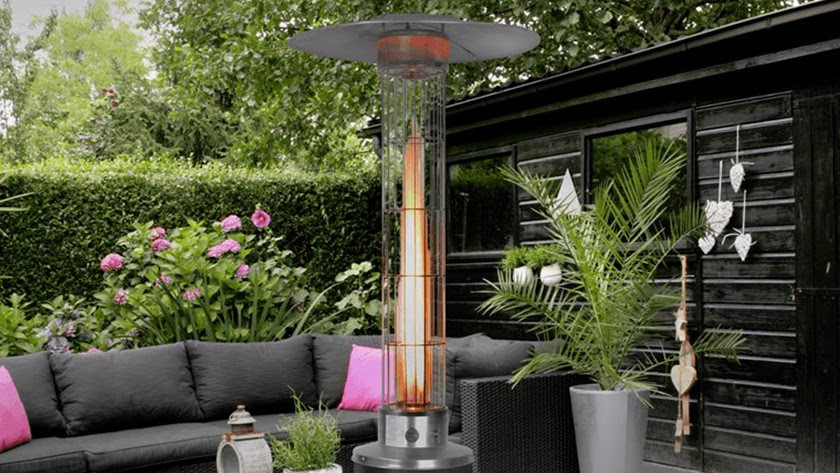 Patio heater gas