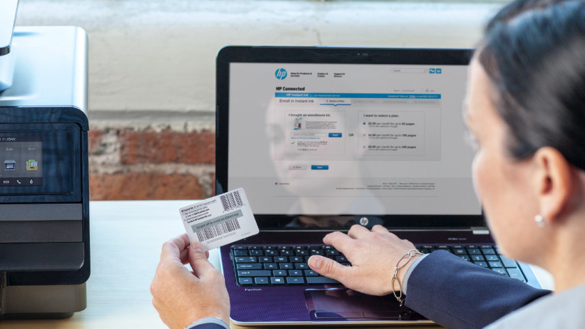 Anmelden bei HP Instant Ink