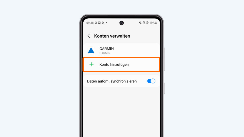 Android Google-Konto hinzufügen