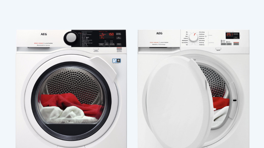 The AEG 7000 dryer vs the AEG 8000 dryer