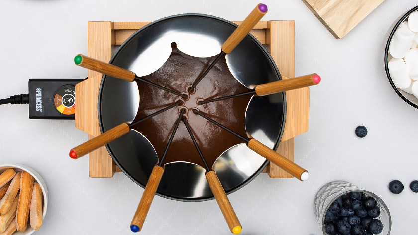 Chocolate fondue set