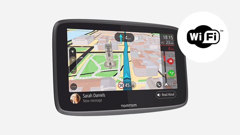 Car navigation with WiFi