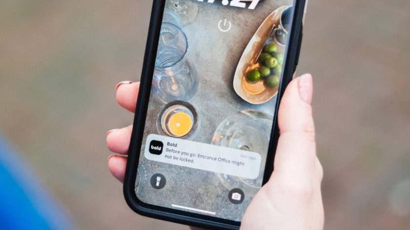Bold Türschloss mit smarten Benachrichtigungen