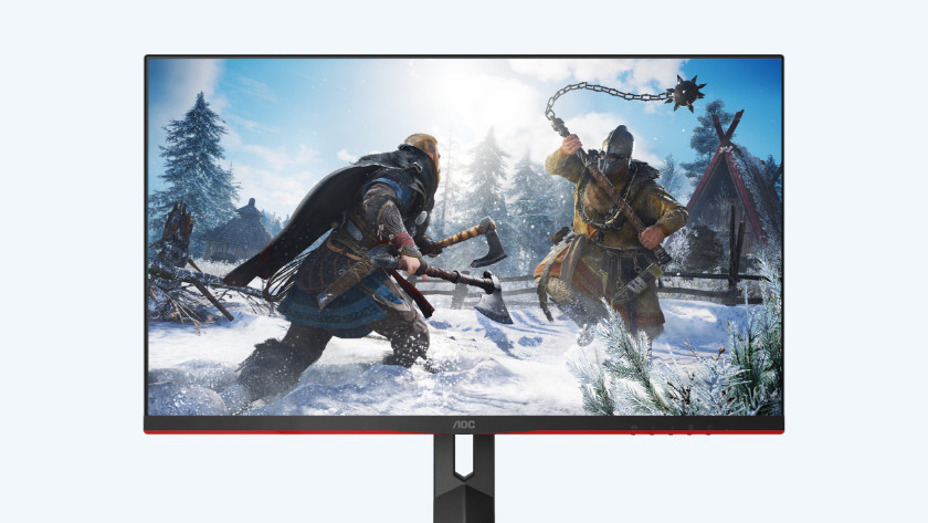 Assassin's Creed Valhalla auf dem 27-Zoll-Gaming-Monitor von AOC