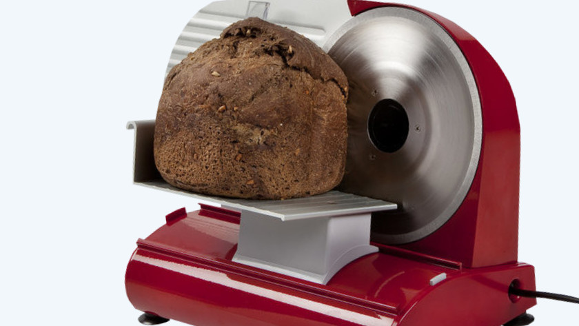 Schneidemaschine mit Brot