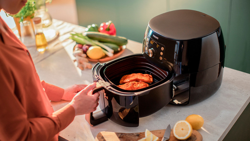 Salmon in airfryer