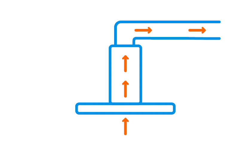 Range hood for ventilation system