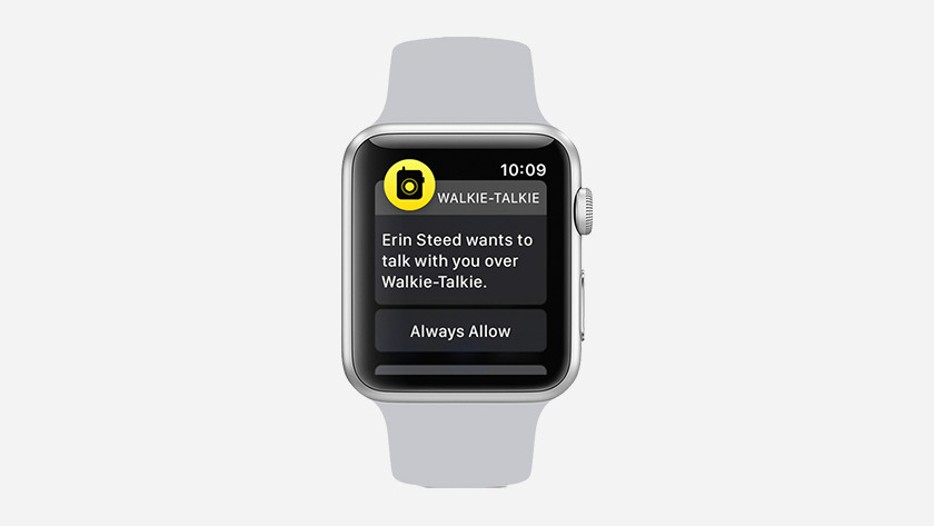 rekenkundig compileren Maak het zwaar How do I use the walkie-talkie function on my Apple Watch? | Coolblue -  Free delivery & returns