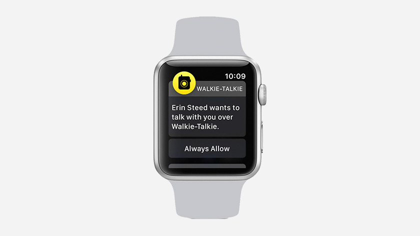 Connect walkie cheap talkie apple watch