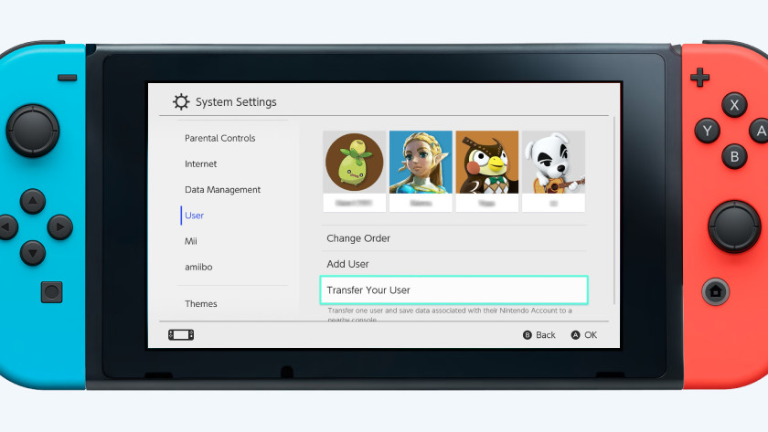 How to Add a User to Nintendo Switch