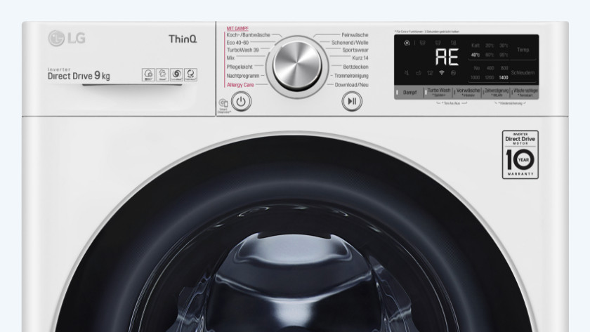 Die acht hufigsten Strungen an LG Waschmaschinen | Coolblue