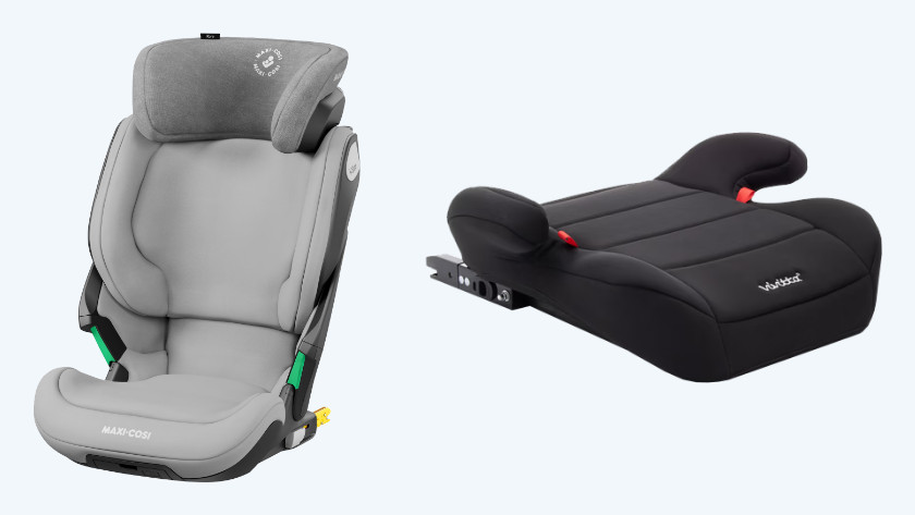 Different booster clearance seats