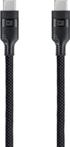 BlueBuilt USB-C-Kabel 240 W 2 m Nylon Schwarz