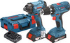 Bosch Professional GSR 18V-21 + GDR 18V-160 Kombiset