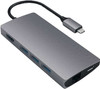 Satechi USB-C-auf-USB-A, Ethernet und HDMI-Dockingstation Space Grey