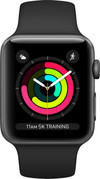 Apple Watch Series 3 42mm Space Grau Aluminium/Schwarz