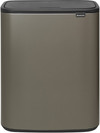 Brabantia Bo Touch Bin 2x 30L Platinum