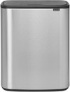 Brabantia Bo Touch Bin 2x 30L Stainless Steel Fingerprint-Proof