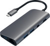 Satechi Type C Multimedia Adapter Gray