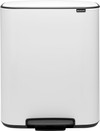 Brabantia Bo Pedal Bin 60L White