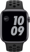 Apple Watch Nike Series 6 44mm Space Gray Aluminum Black Sport Band
