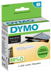 DYMO Removable Label 19x51mm 500 Units
