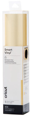 Cricut Smart Vinyl Permanent 33x366 Shimmer Gold