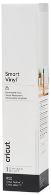 Cricut Smart Vinyl Permanent 33x640 Weiß