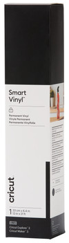 Cricut Smart Vinyl Permanent 33x640 Schwarz