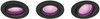 Philips Hue Centura Recessed Spot Light White and Color Round Black 3-pack