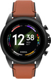 Fossil Gen 6 Display FTW4062 Black/Brown 44mm