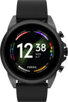 Fossil Gen 6 Display FTW4061 Schwarz/Schwarz 44 mm