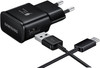 Samsung Ladegerät mit USB-C-Kabel 1,2 m Adaptive Fast Charge 15 W Schwarz