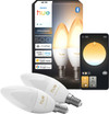 Philips Hue Kerzenlampe White Ambiance E14 Doppelpack