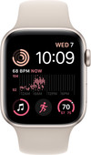 Apple Watch SE (2022) 44mm Starlight Aluminum Starlight Sport Band