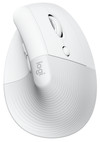 Logitech Lift für Mac Vertikale Ergonomische Maus Weiß