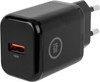 BlueBuilt Quick Charge Charger with USB-A Port 18W Black