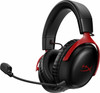 HyperX Cloud III Wireless Gaming-Headset - Schwarz/Rot (PC, PS5, PS4)
