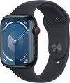 Apple Watch Series 9 4G 45mm Midnight Aluminum Sport Band S/M