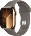 Apple Watch Series 9 4G 41 mm Gold Edelstahl Sportarmband S/M